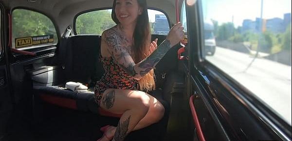 trendsFake Taxi Tattooed babe seduces the taxi driver by showing off her tattooed body